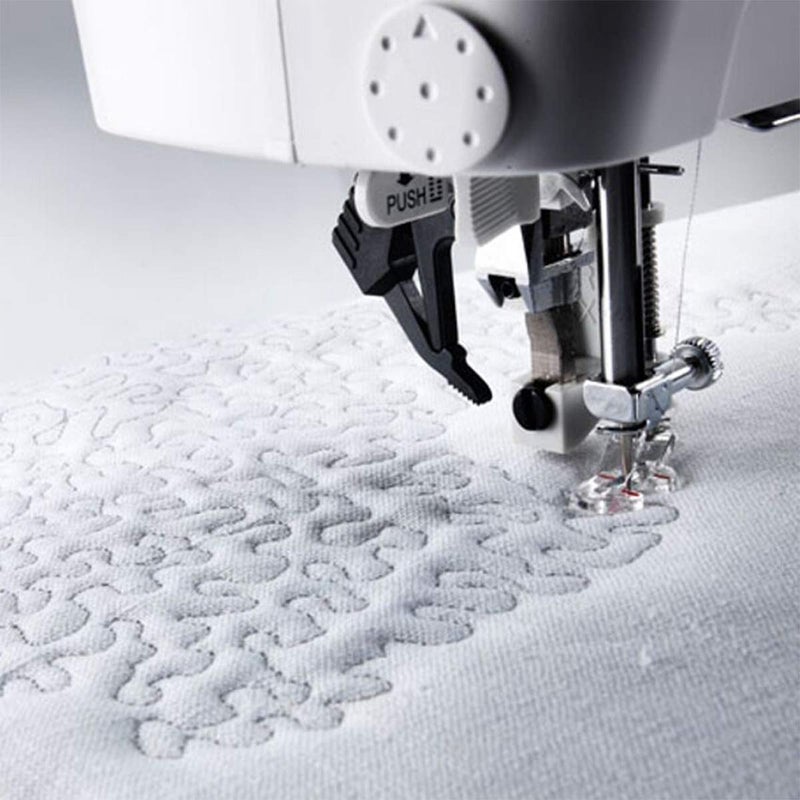 CKPSMS Brand - 1PCS #820988096 Open Toe Free Motion Presser Foot FIT for PFAFF Sewing Machines (Open Toe Free Motion Foot) - Image 2